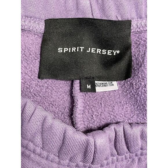 NWT spirit jersey leopard shorts‎ medium purple "raw Hem"  Sweatshirt Material - Picture 4 of 7